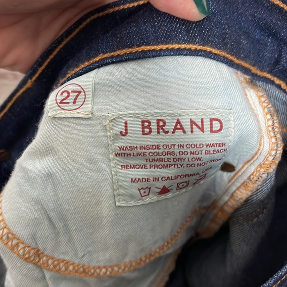 J Brand Boot Leg Boot Cut Jeans Sz 27 - Picture 9 of 9